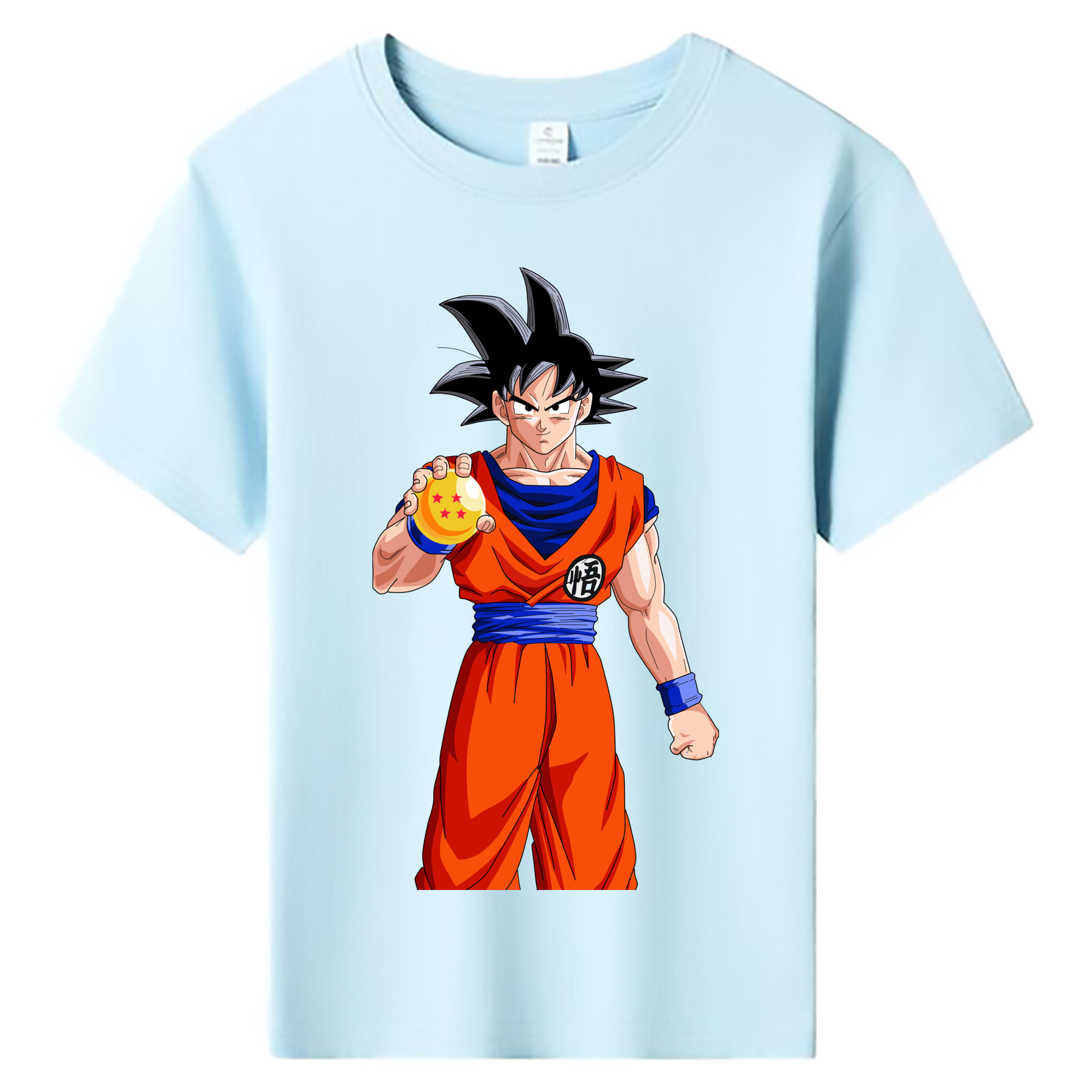 （画像用） ドラゴンボール 孫悟空（そん ごくう）Son Goku カカロット DRAGON BALL Kakarotto 綿100％キッズTシャツ（フロントプリント）